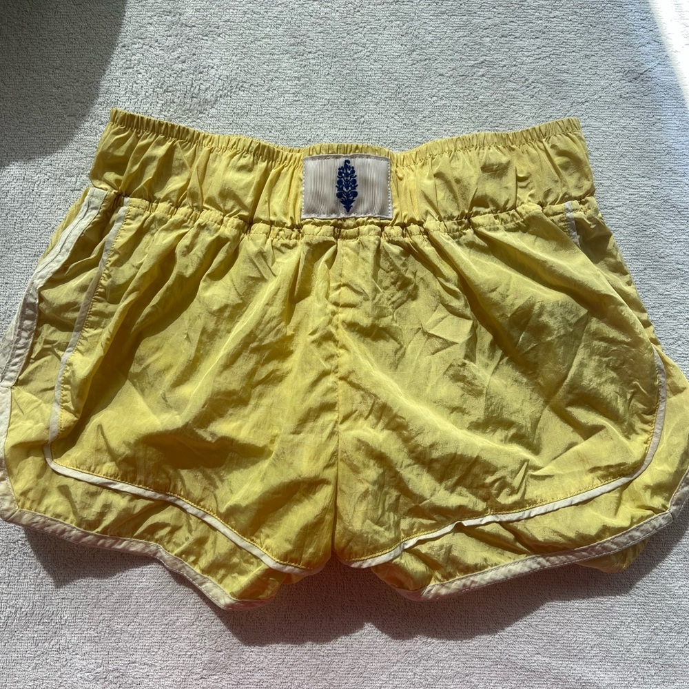 FP Movement by Free People Yellow Athletic Shorts